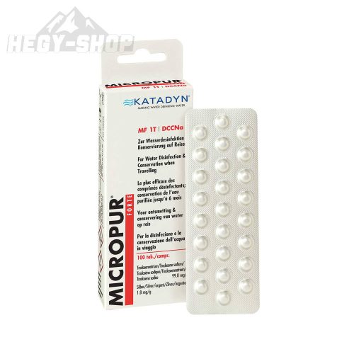 Katadyn Micropur Forte vízfertőtlenítő tabletta