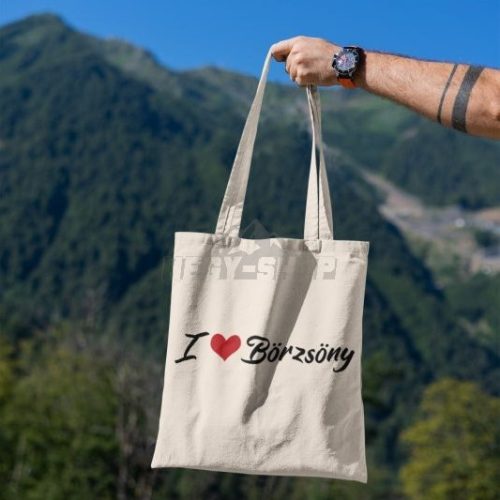 I Love Börzsöny Shopping Bag