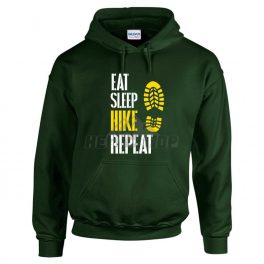 Eat, sleep, hike, repeat  Pulóver