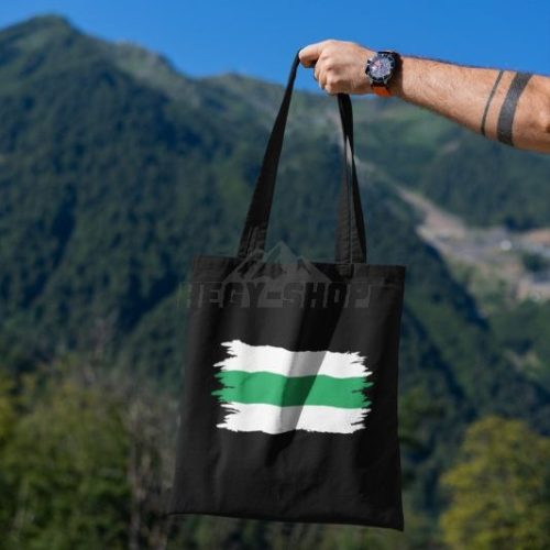 Zöld Túrajelzés Shopping Bag