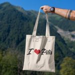 I Love Pilis Shopping Bag