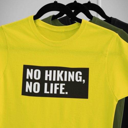 No Hiking No Life Póló