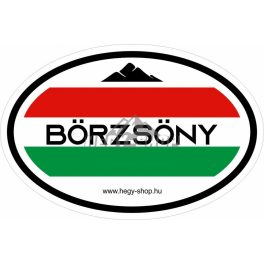 Börzsöny autós matrica