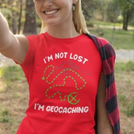 I'm geocaching női Póló