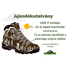 Ajándékutalvány 5000Ft