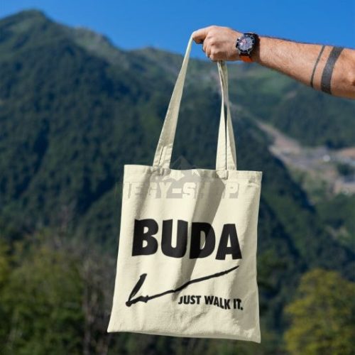 Just Walk It Buda Shopping Bag