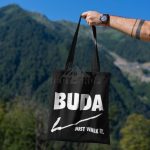 Just Walk It Buda Shopping Bag