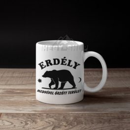 Erdély Medvével Őrzött Terület Bögre