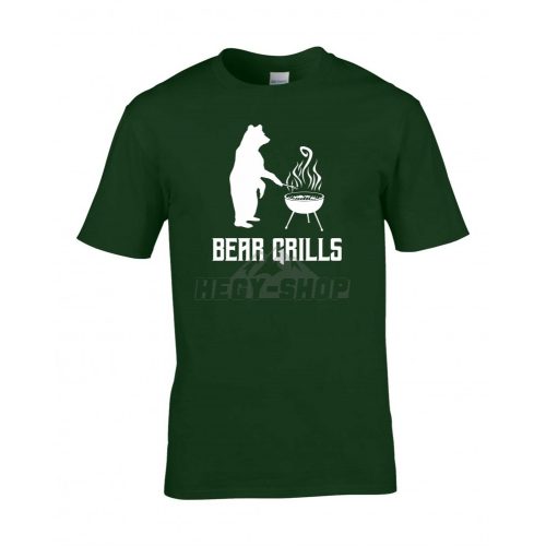 Bear Grills Póló Világosbarna L méret