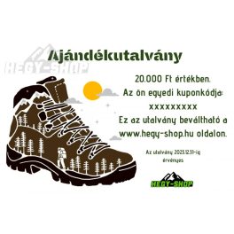 ajándékutalvány 20000Ft