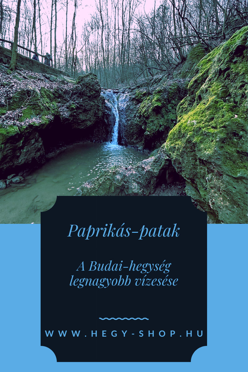 A Budai-hegység legnagyobb vízesése, a Paprikás-patak